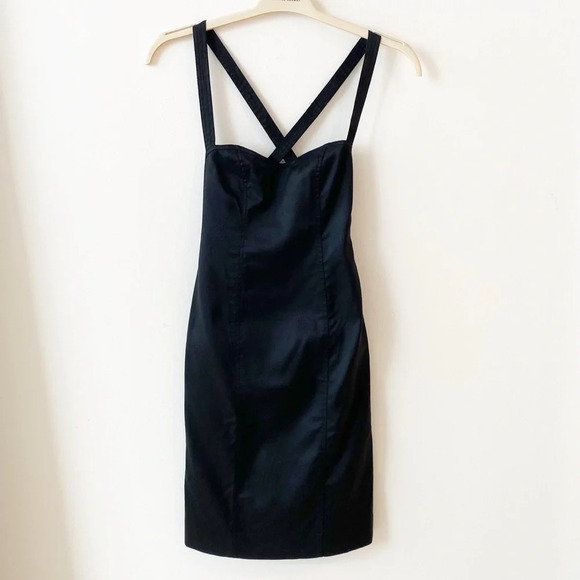 Moschino Dresses & Skirts - Moschino Black Mini Dress XS Vintage